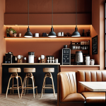 **Image Prompt:** "Trendy cafe interior, minimalist style, earth tones, specialty coffee, social media buzz, modern lifestyle."