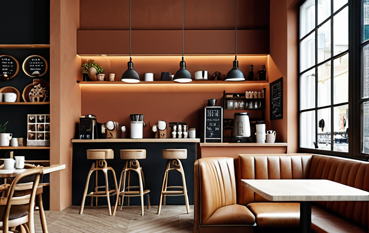 **Image Prompt:** "Trendy cafe interior, minimalist style, earth tones, specialty coffee, social media buzz, modern lifestyle."